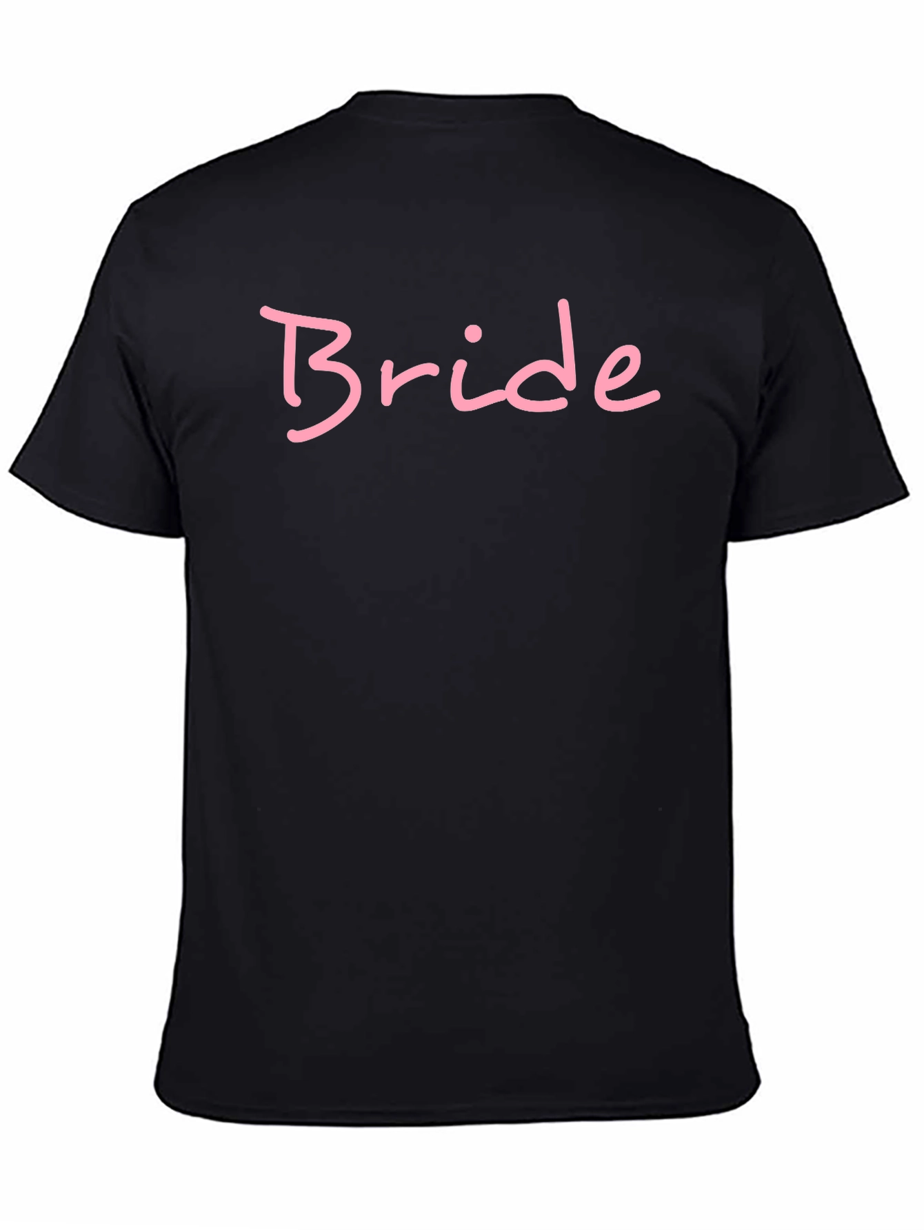 Black Bride Crew Neck T-Shirt view 4