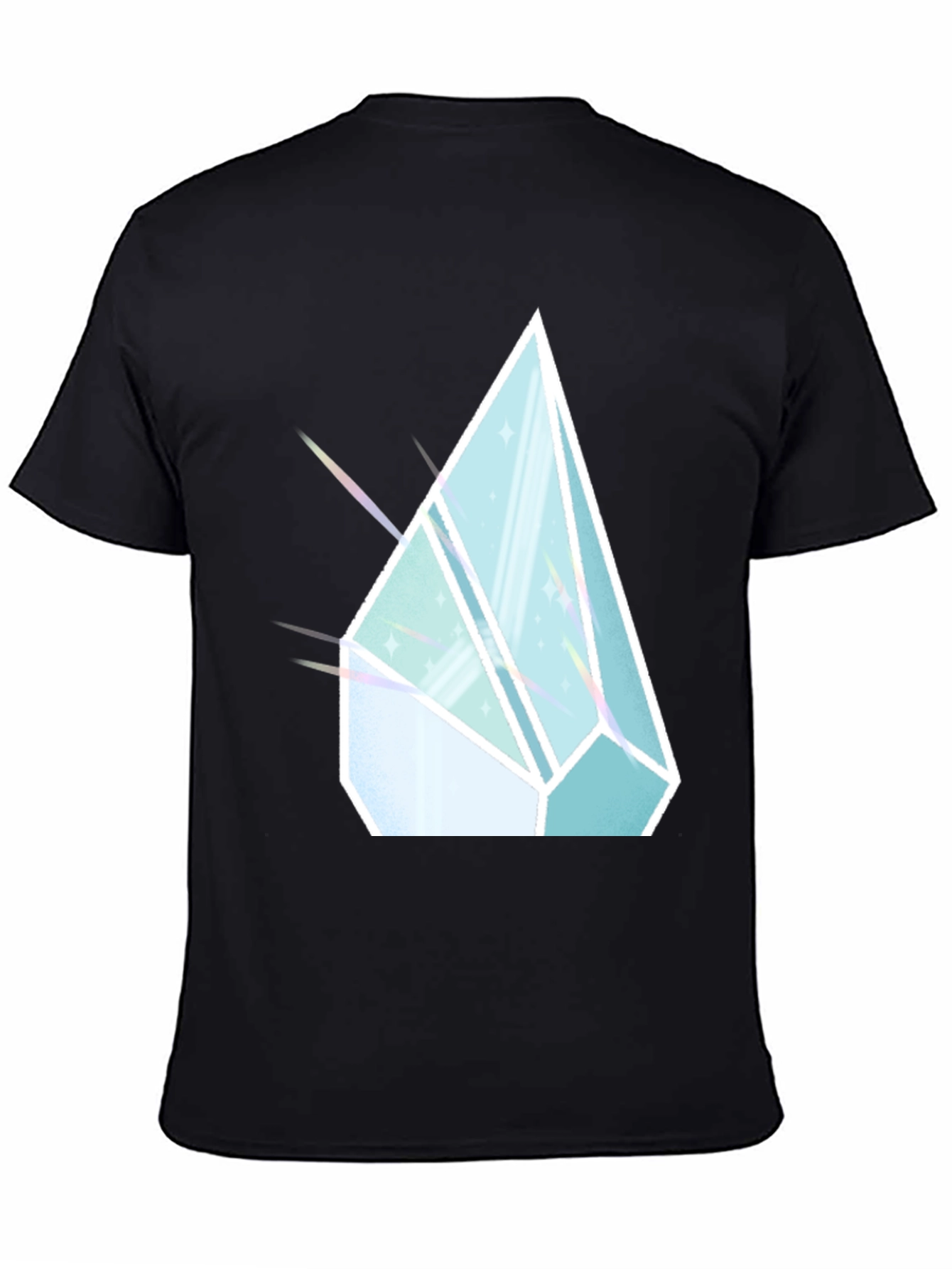 Black Prism Graphic T-Shirt - Modern Style view 4