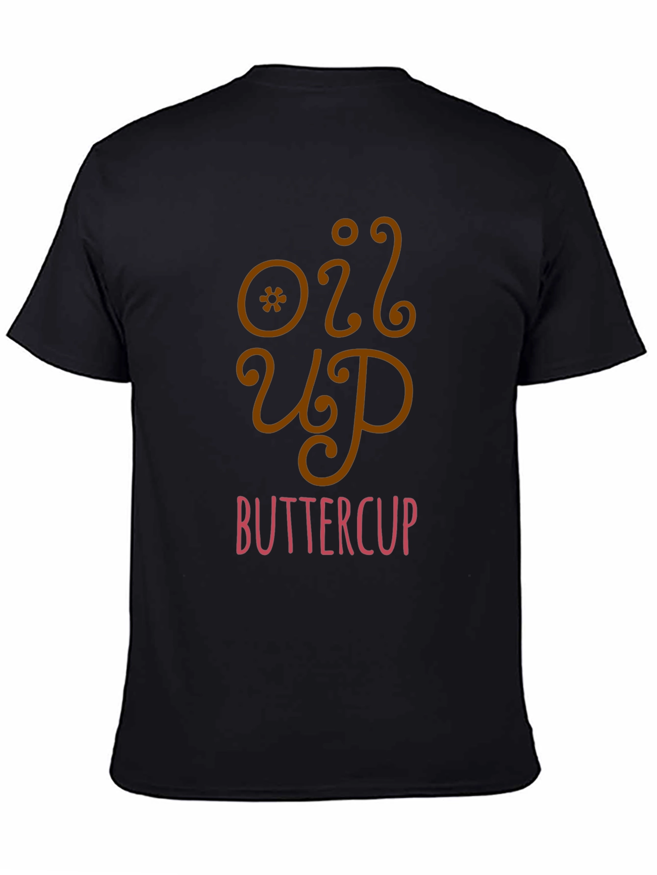 Black Oil Up Buttercup Graphic T-Shirt view 4