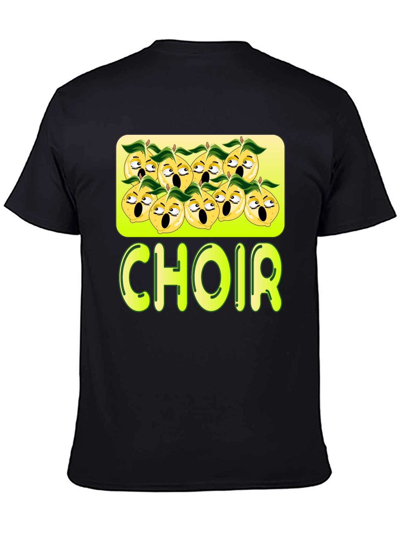 Black Lemon Choir Graphic Black T-Shirt  view 4
