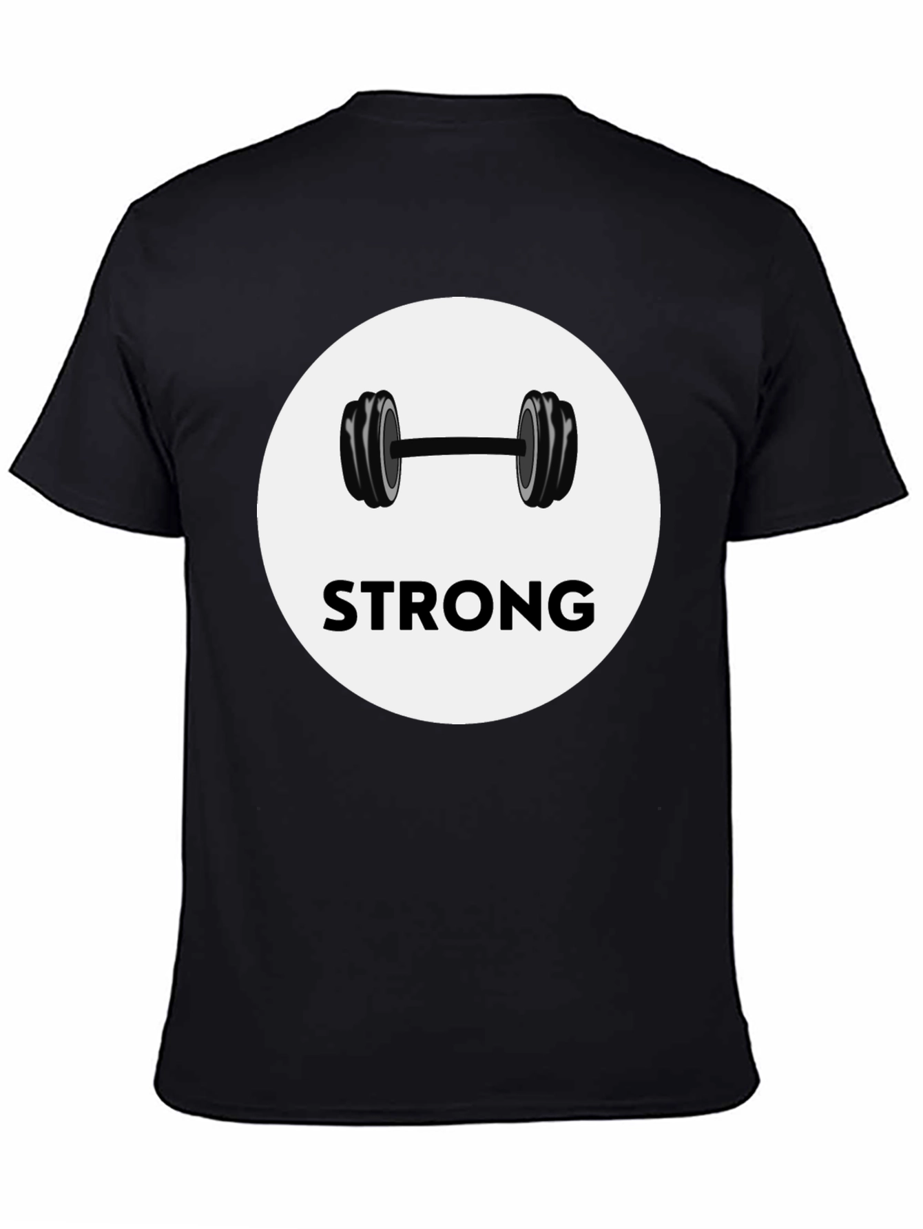 Strong Dumbbell Graphic T-Shirt - 4