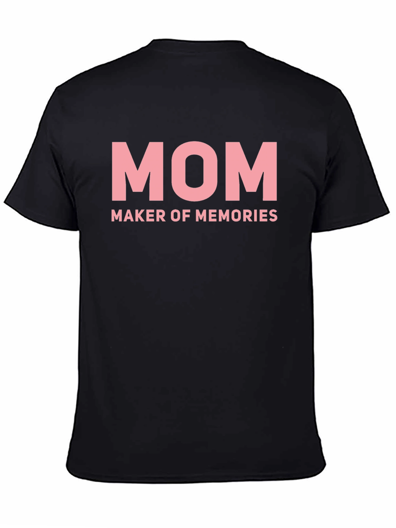 Mom Maker of Memories Black T-Shirt - 4