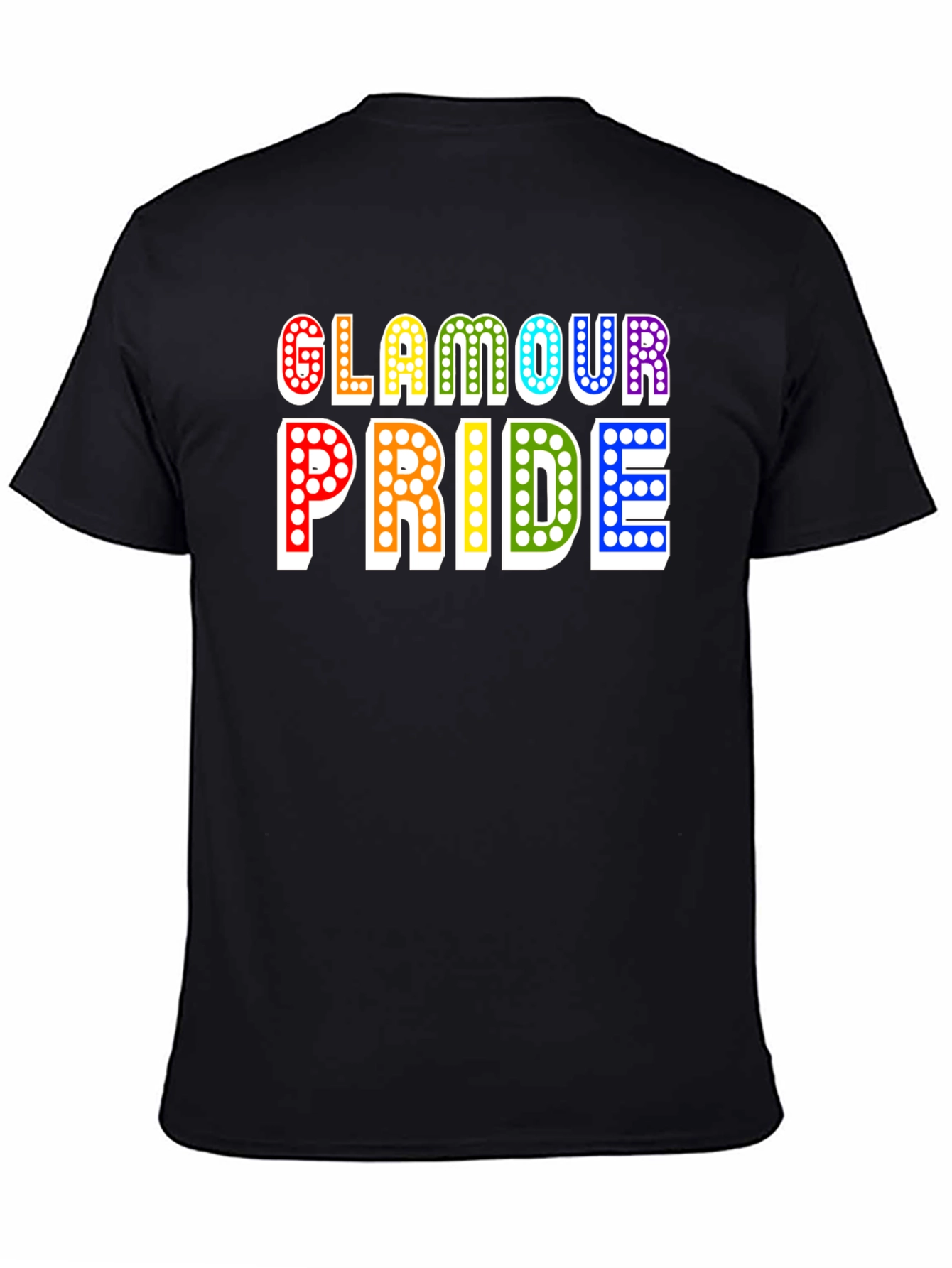 Black Glamour Pride T-Shirt view 4