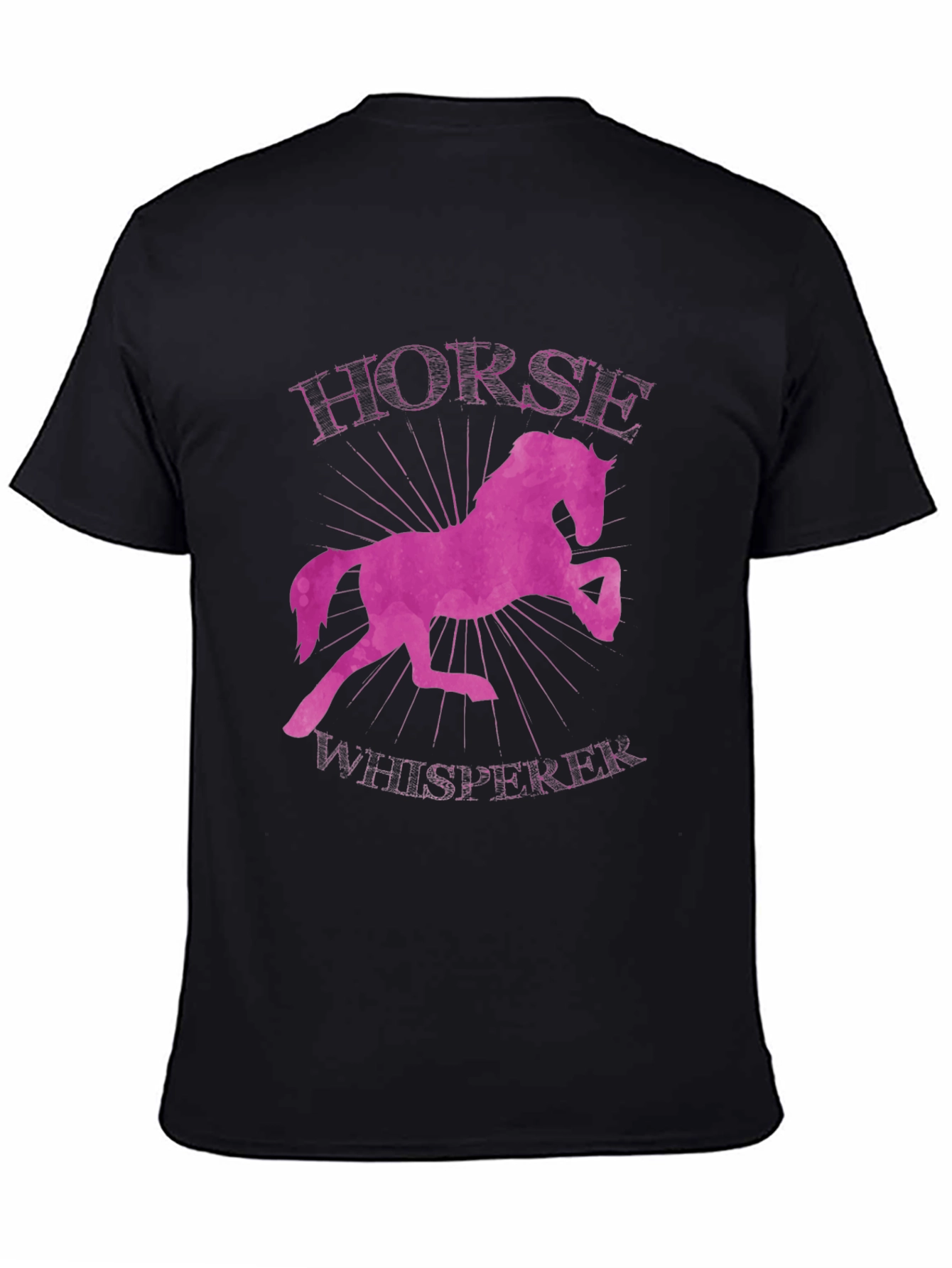 Black Horse Whisperer Graphic Tee view 4