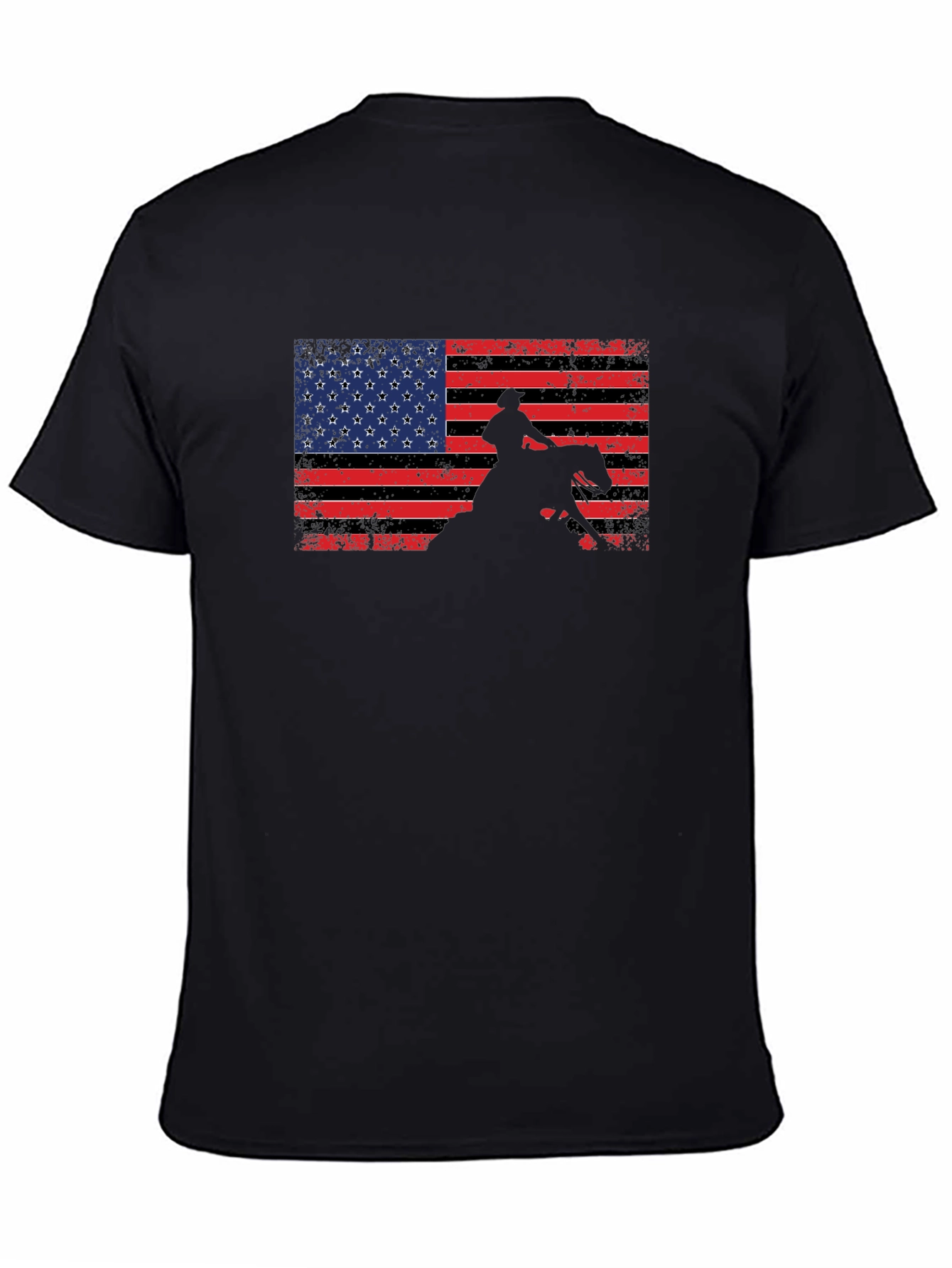American Flag Rodeo T-Shirt - 4