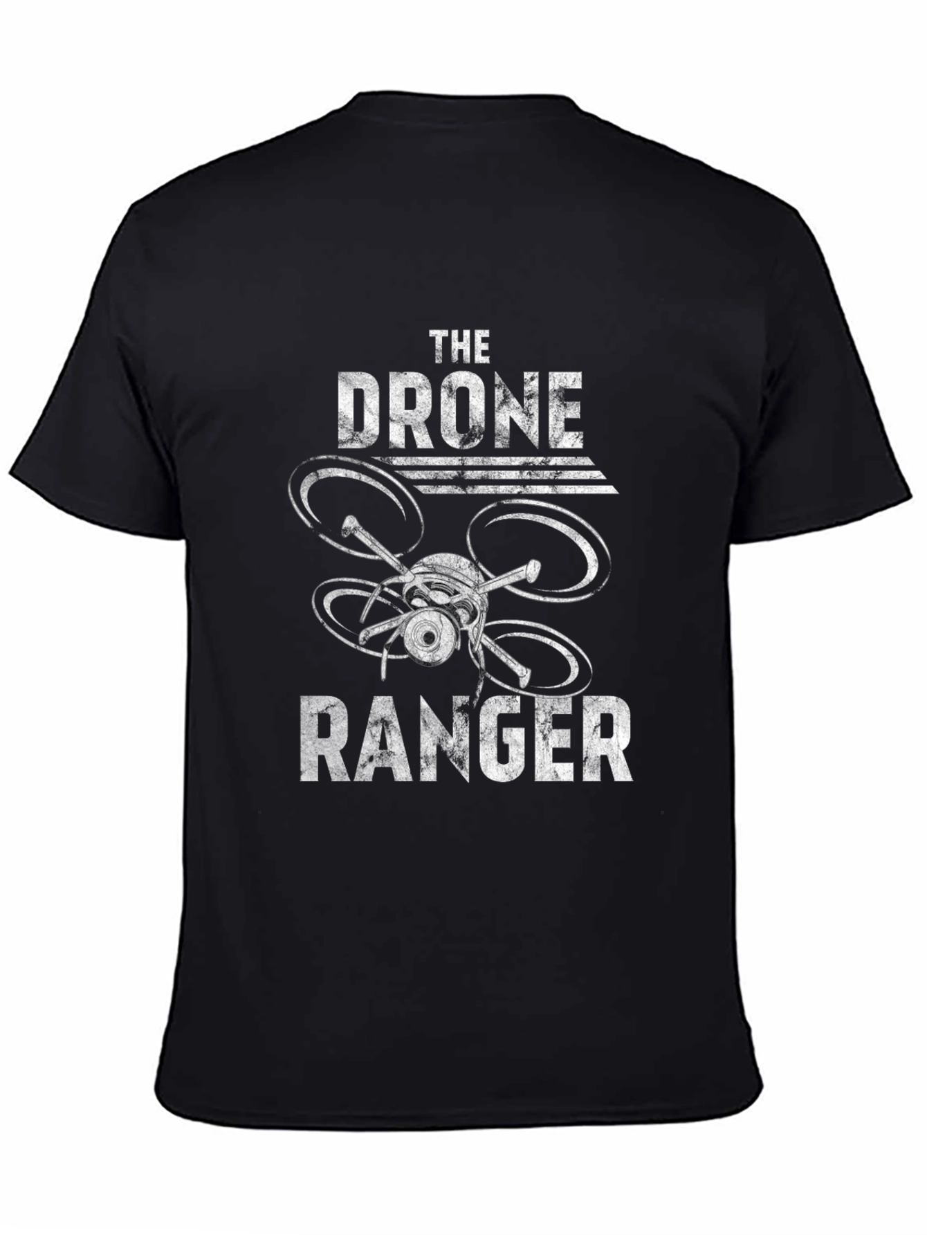 Black The Drone Ranger Graphic Tee view 4