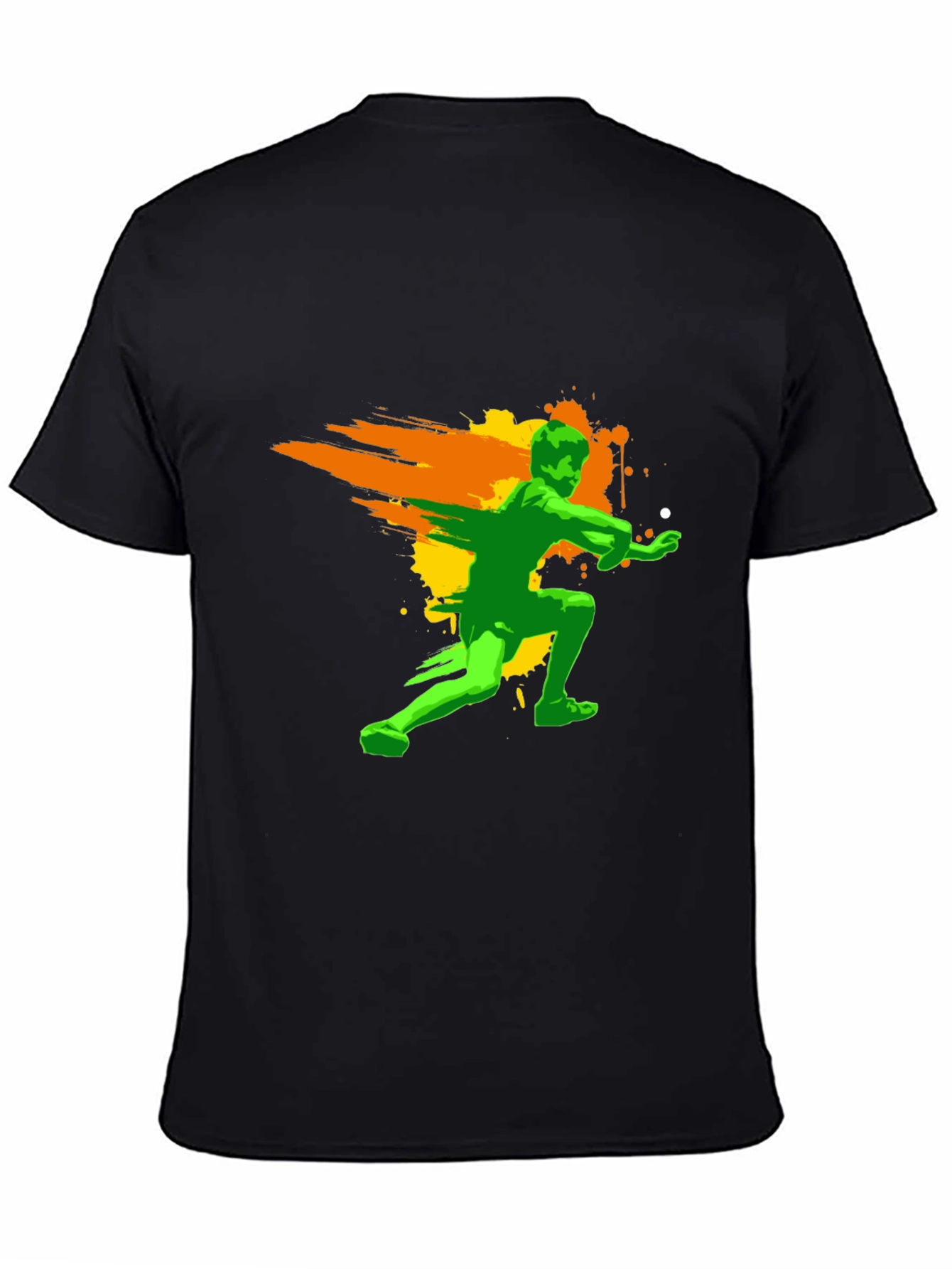 Black Martial Arts Black T-Shirt view 4