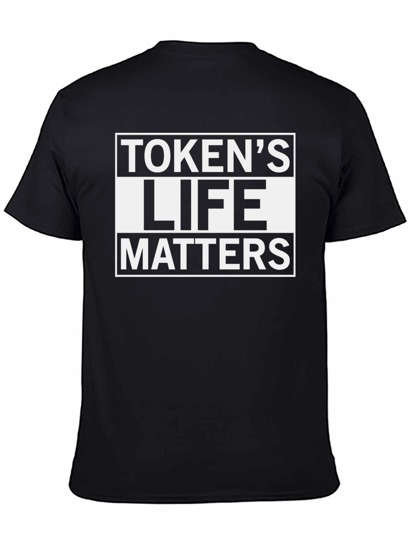 Black Token's Life Matters Graphic Tee view 4