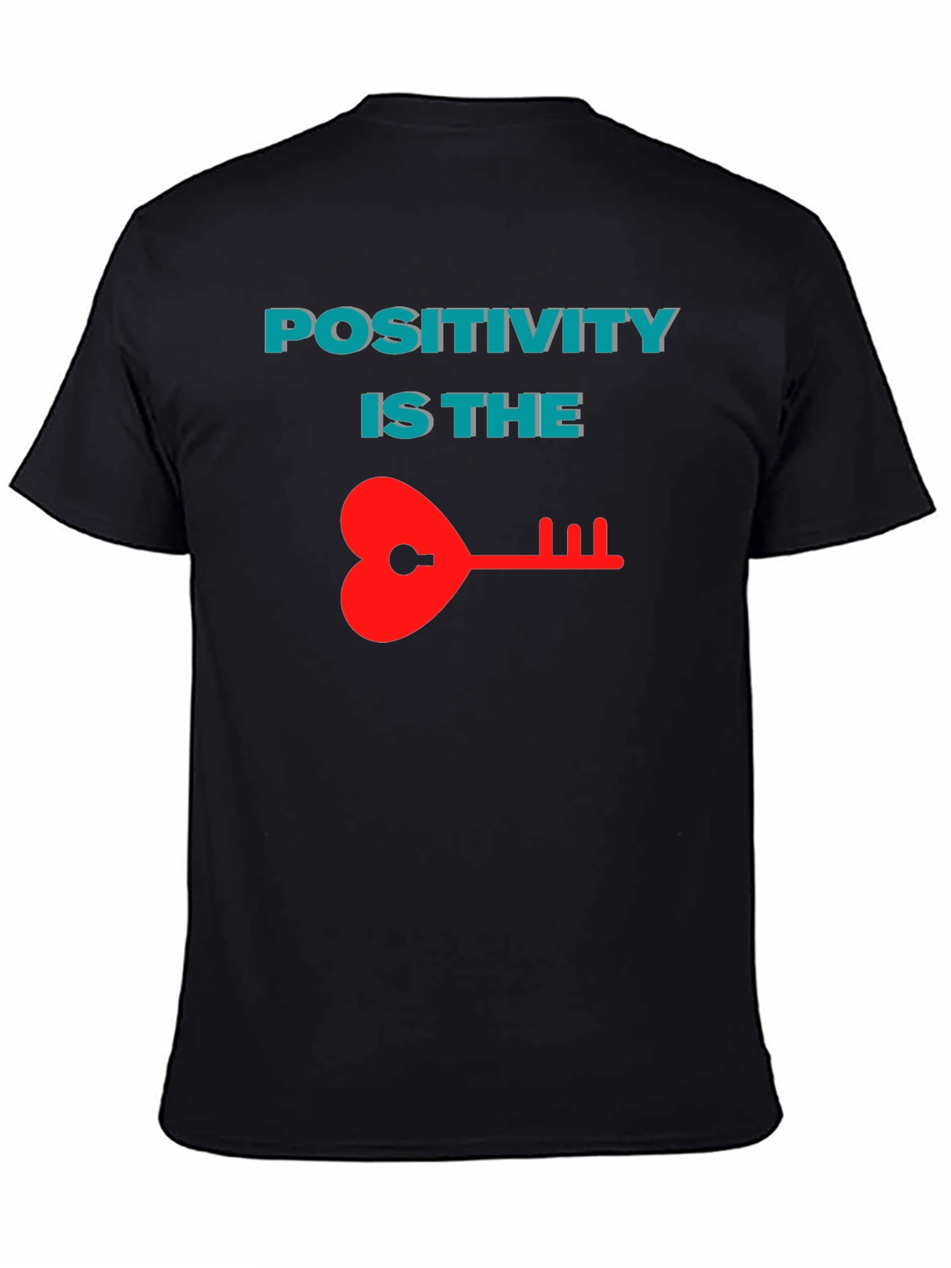 Black Positivity is the Key T-Shirt view 4