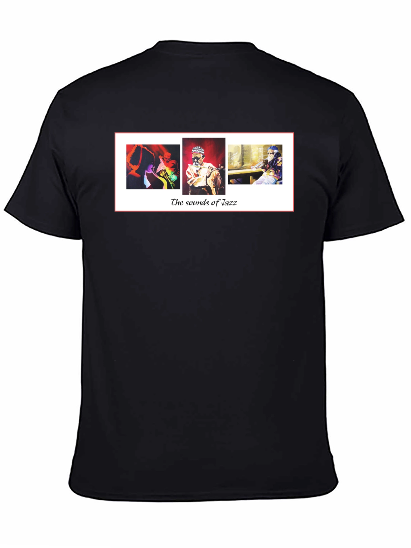 Black The Sounds of Jazz Graphic Tee view 4