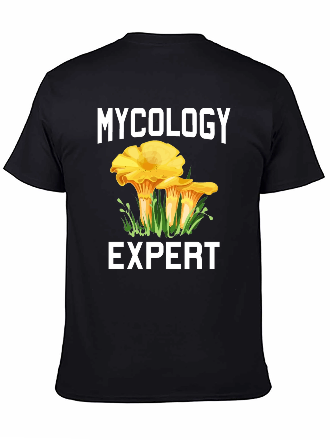 Black Mycology Expert T-Shirt - Mushroom Lover Gift view 4