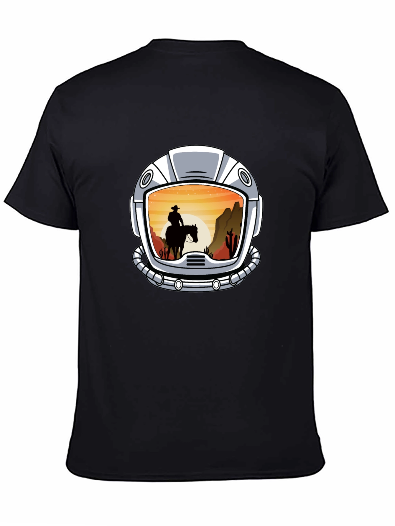 Cowboy Astronaut T-Shirt: Space Western Tee - 4