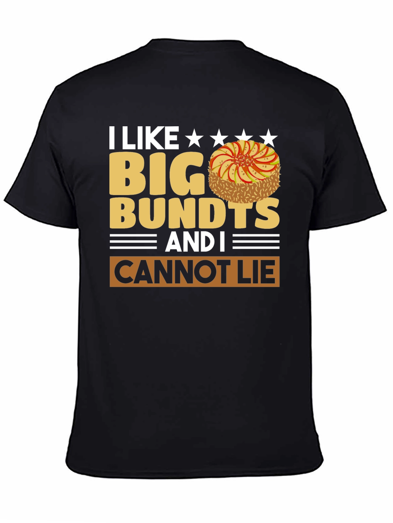Black I Like Big Bundts T-Shirt view 4