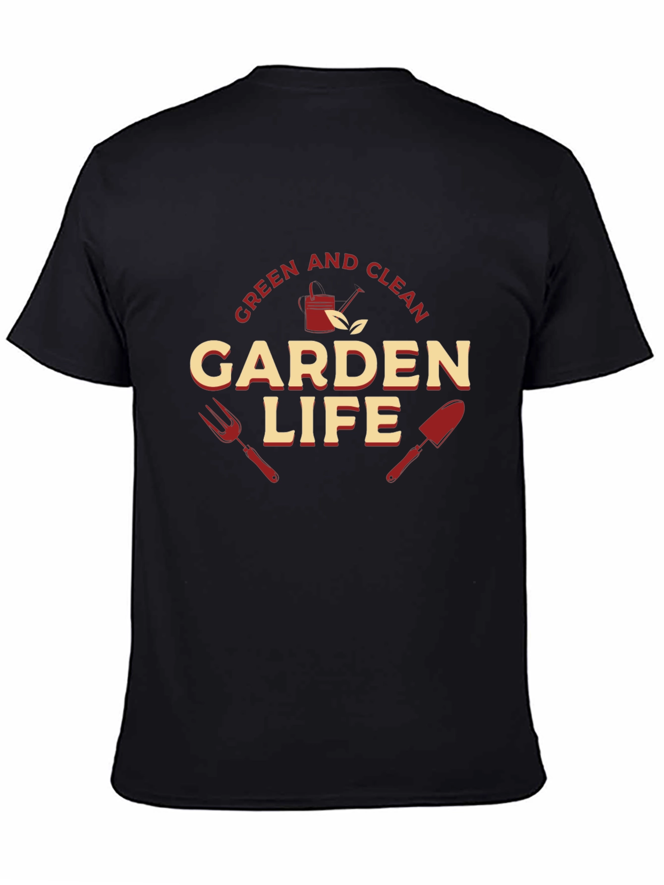 Green and Clean Garden Life Graphic T-Shirt - 4