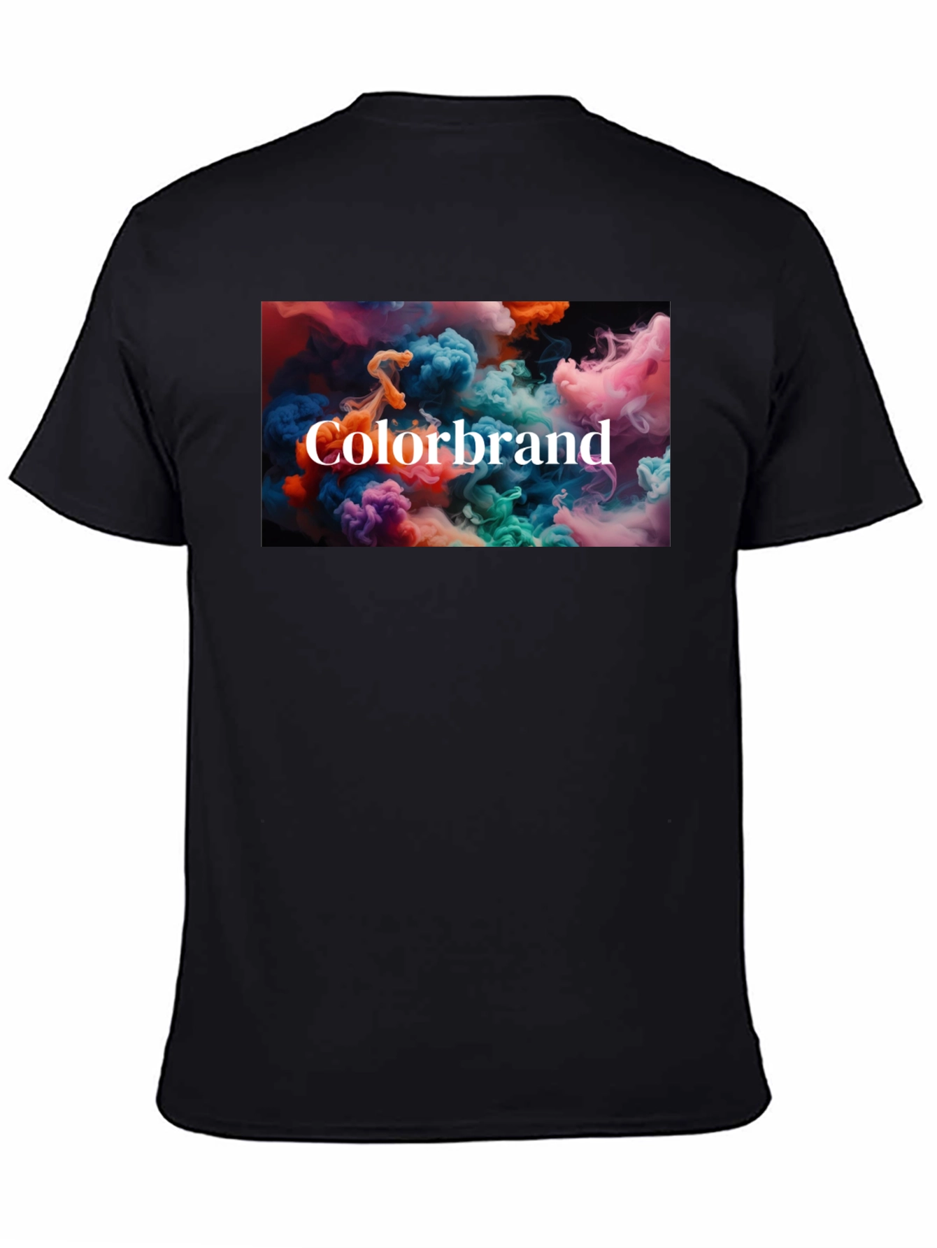 Black Colorbrand T-Shirt - Unique Design view 4