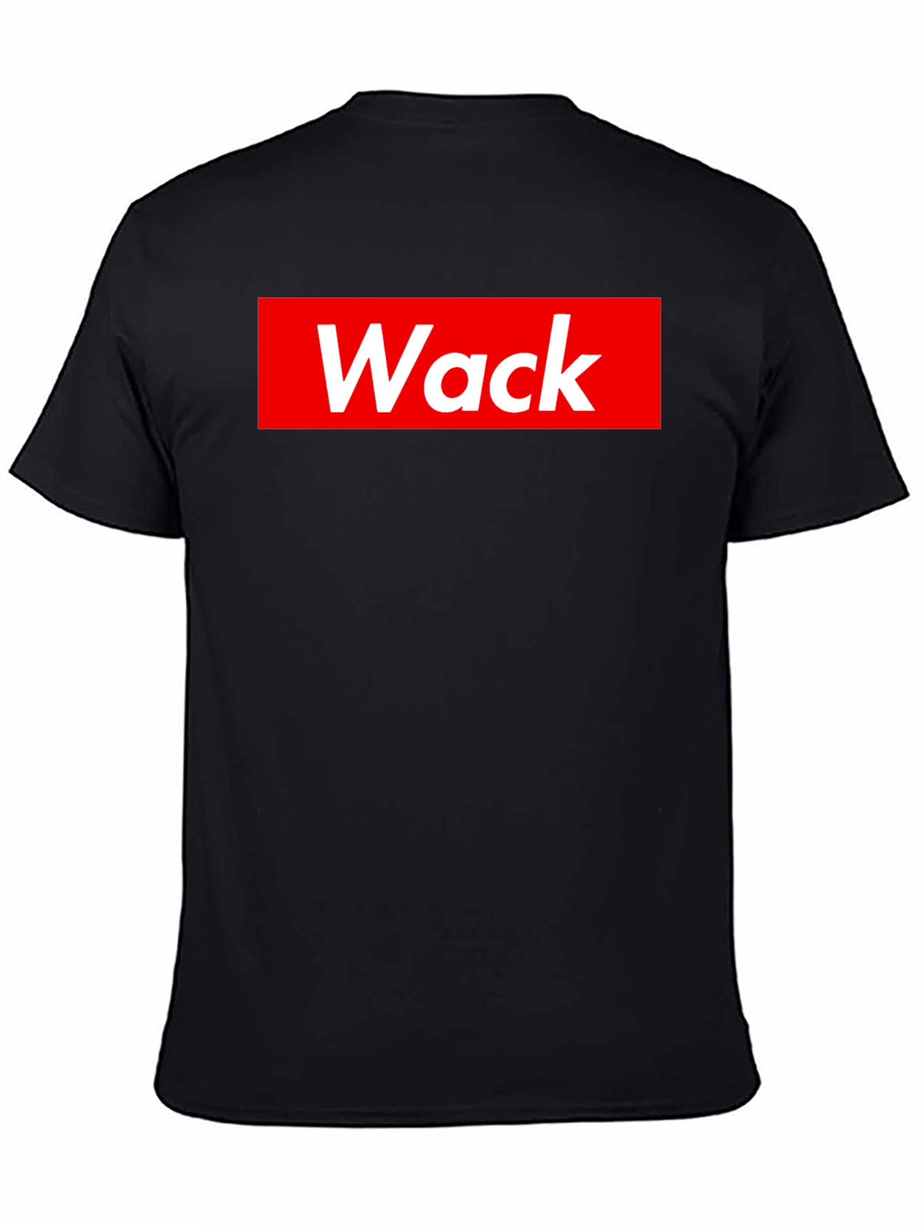 Black Wack T-Shirt - Supreme Style Parody Tee view 4