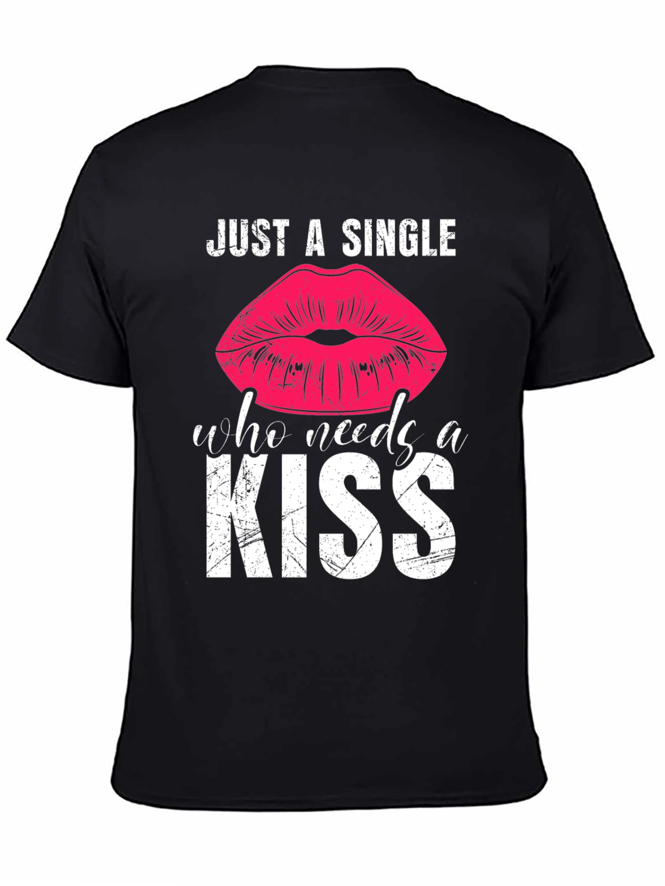 Black Single and Ready to Mingle T-Shirt view 4