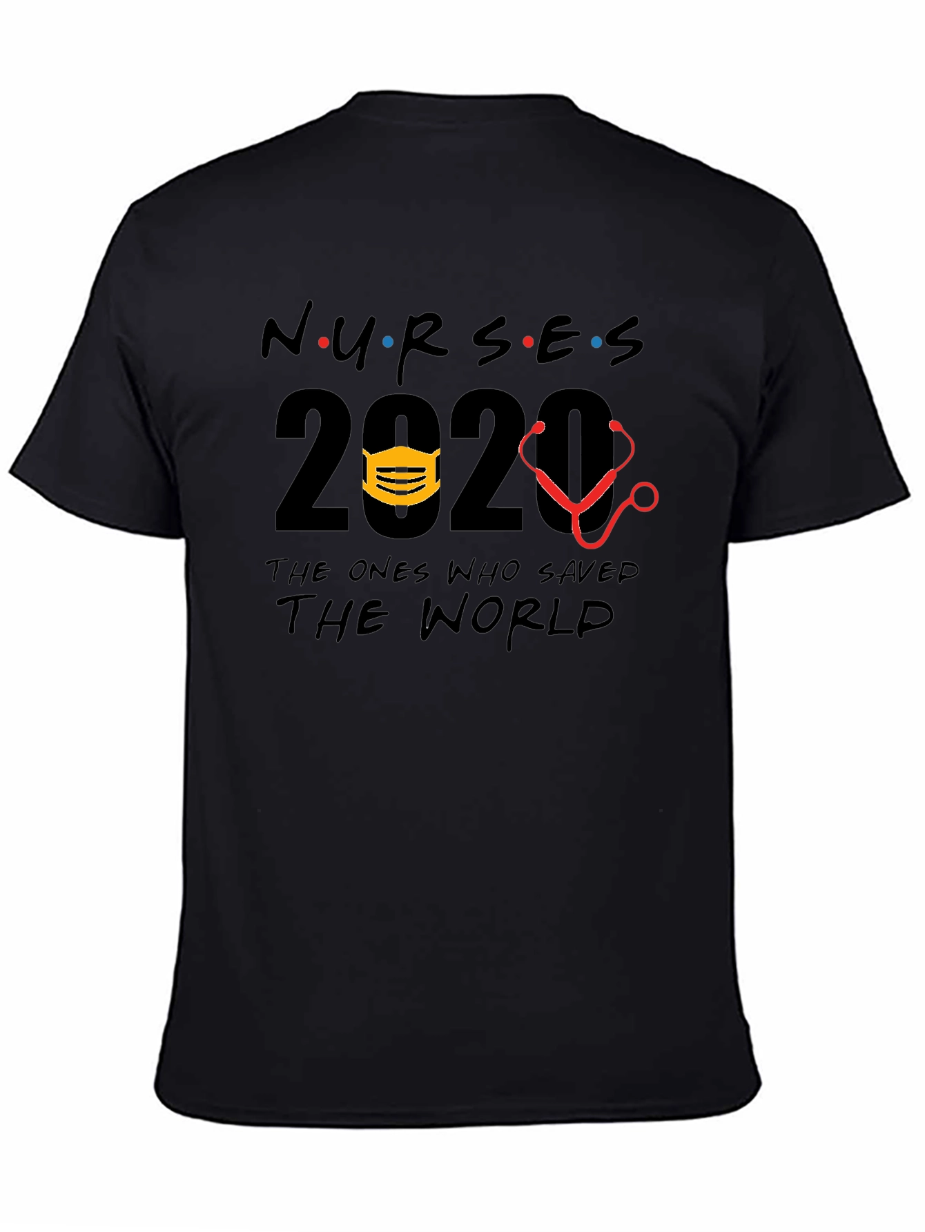 Nurses 2020 Saved the World T-Shirt - 4