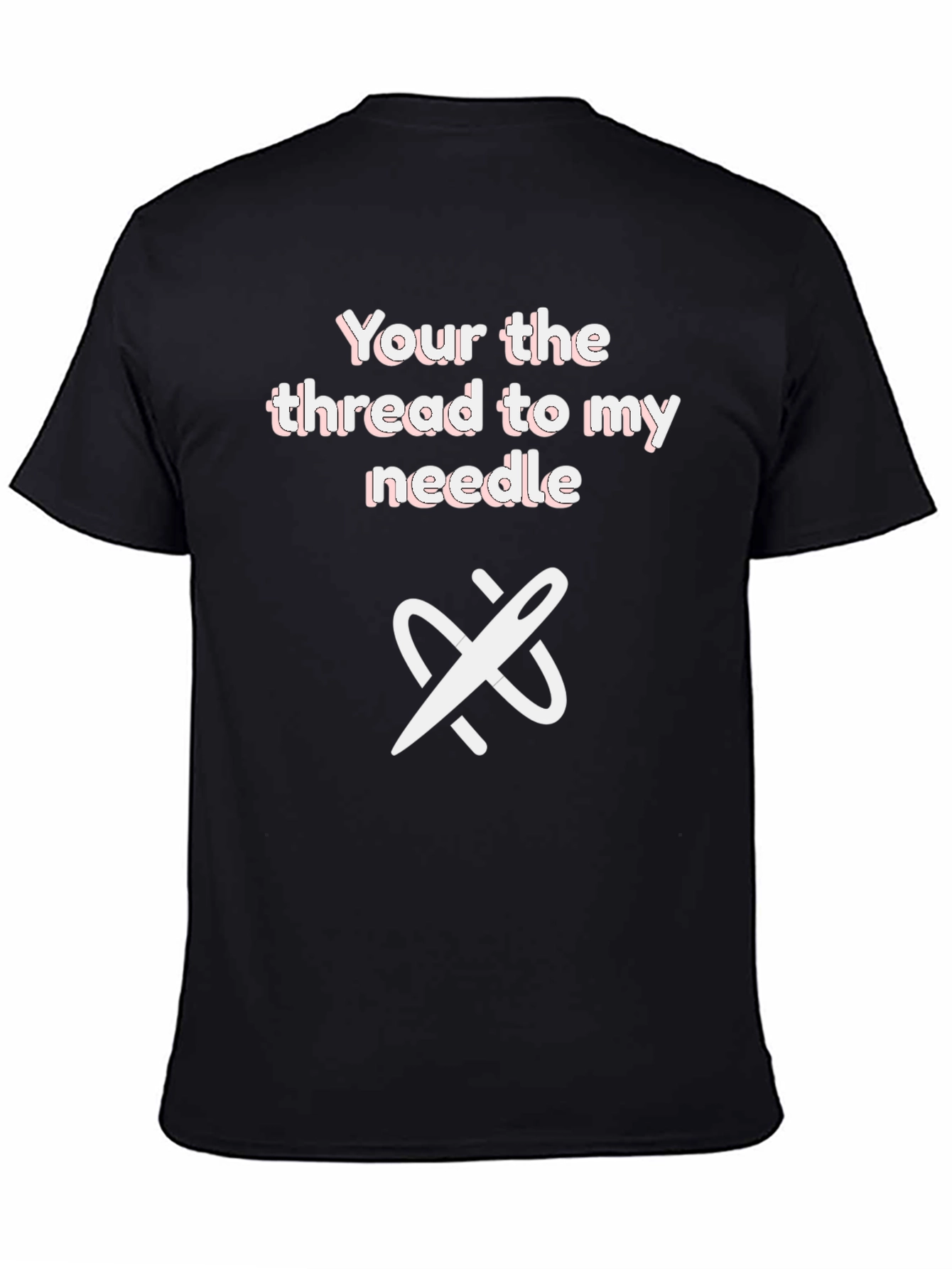 Black Thread to My Needle Graphic Tee - Unisex view 4