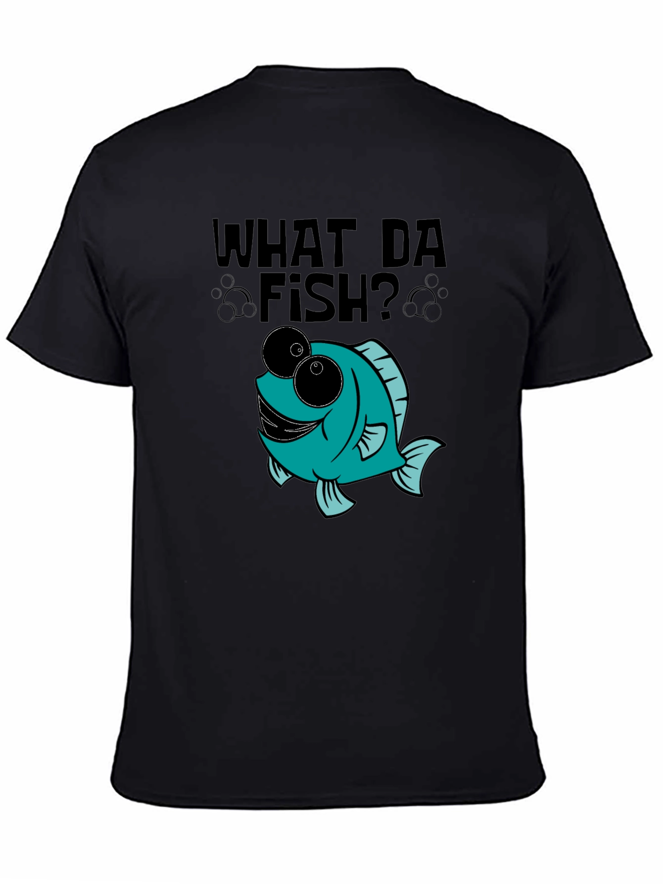 What Da Fish? Novelty Graphic Tee - 4