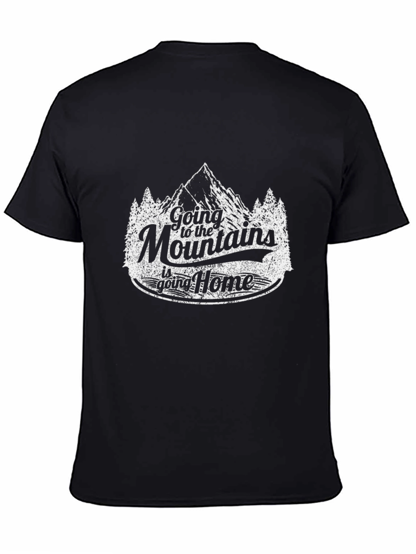 Black Mountains Calling Graphic T-Shirt view 4