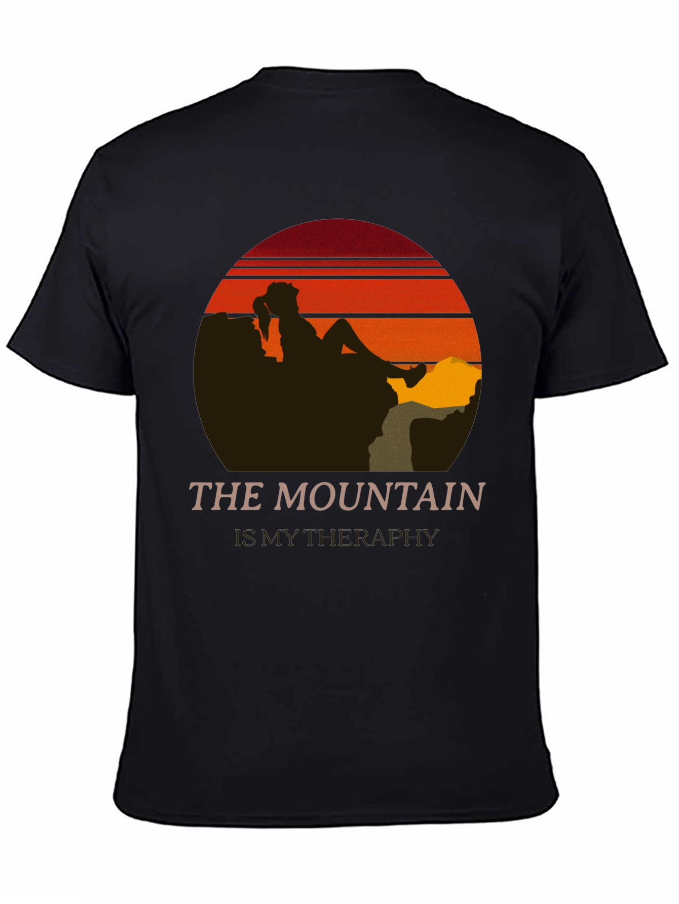 Black Mountain Therapy Graphic Tee view 4