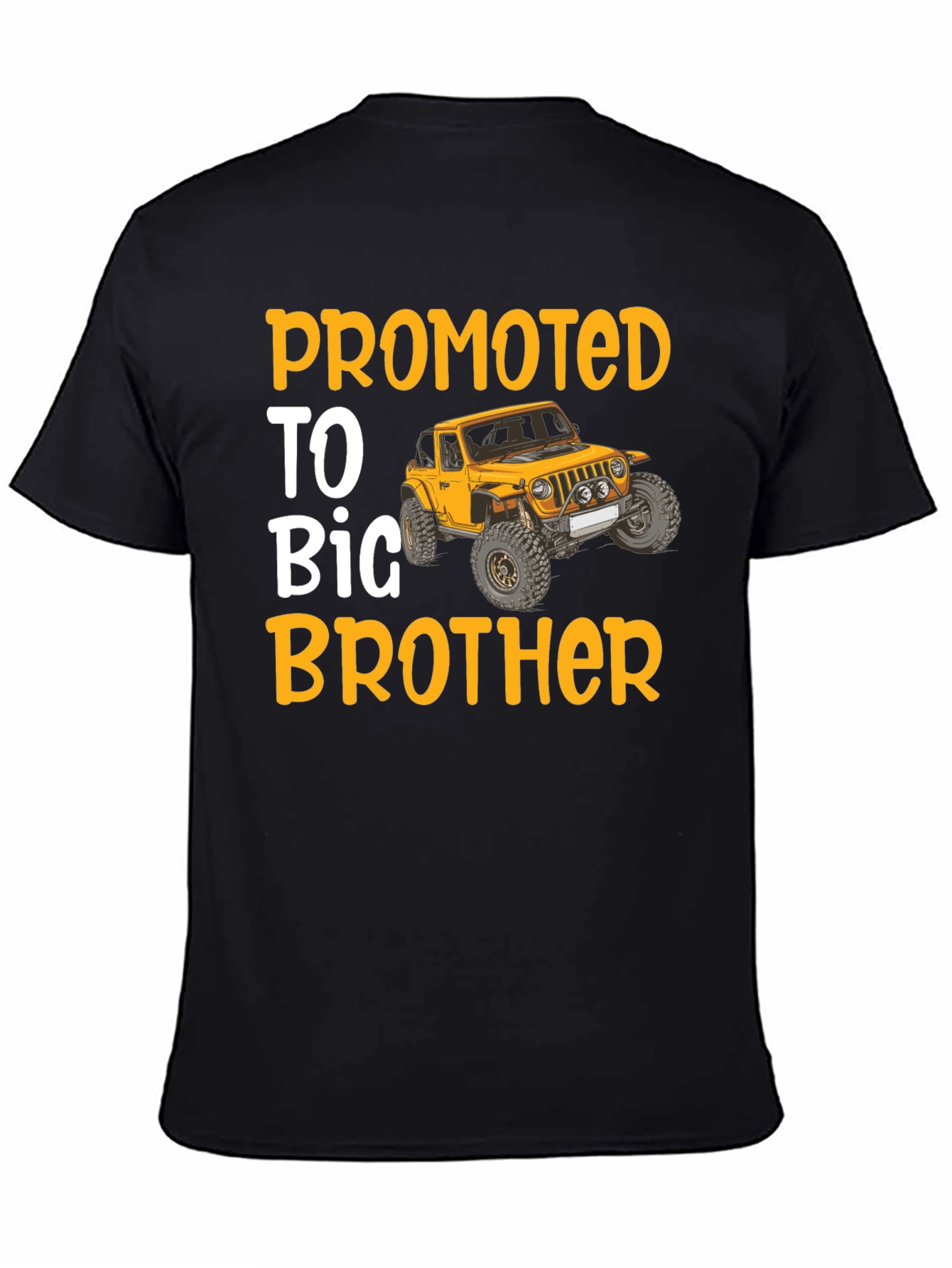 Black Promoted to Big Brother T-Shirt view 4