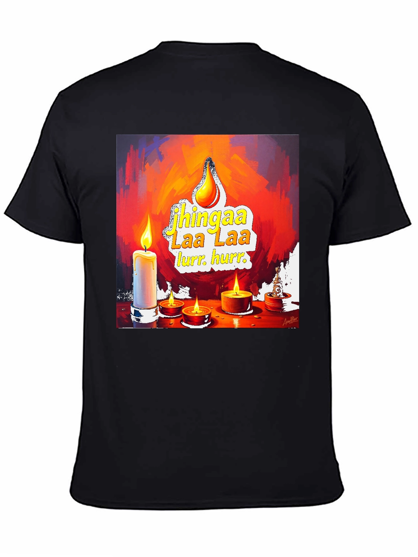 Candlelight Art Tee - 4