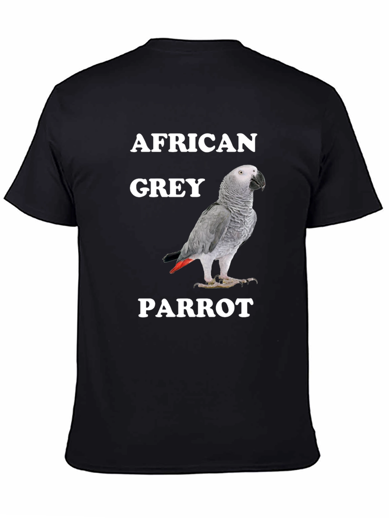 African Grey Parrot T-Shirt - 4