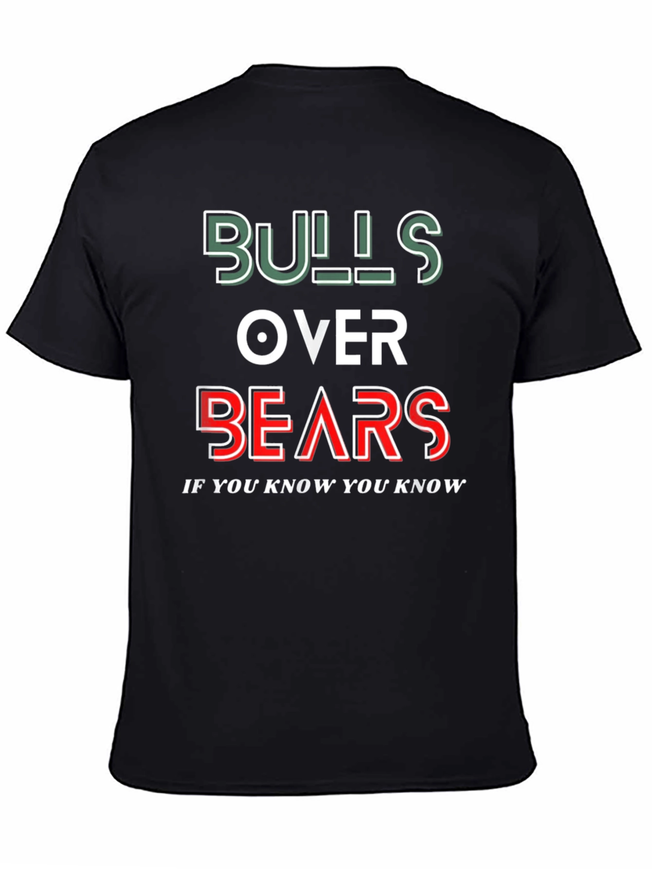 Bulls Over Bears Graphic T-Shirt - 4