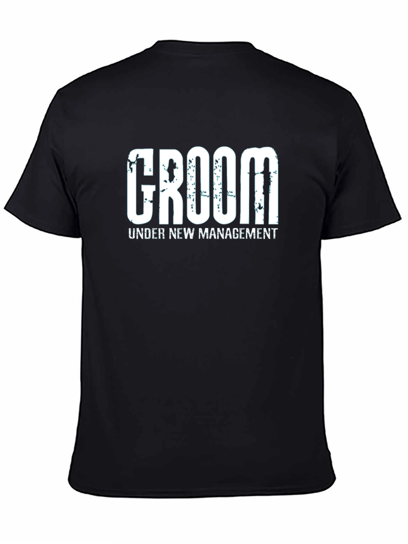 Black Groom Under New Management T-Shirt view 4