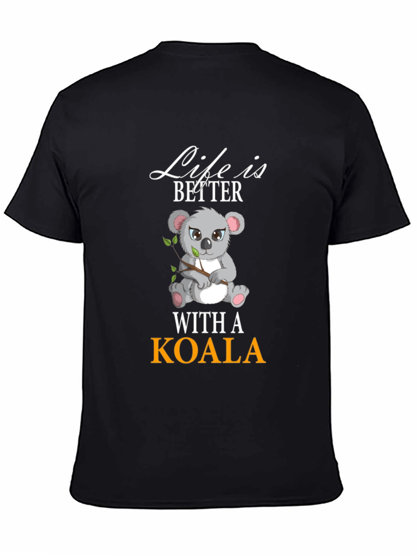 Black Life is Better With a Koala T-Shirt view 4