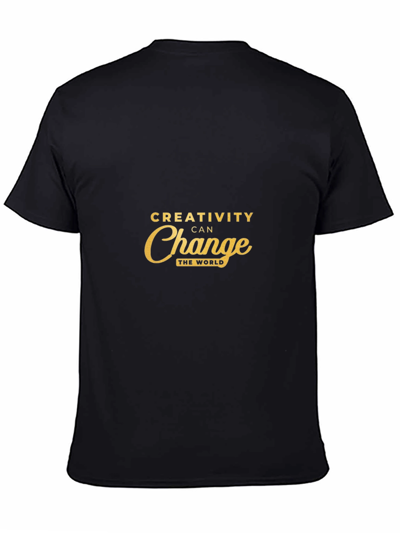 Black Creativity Change The World Graphic T-Shirt view 4