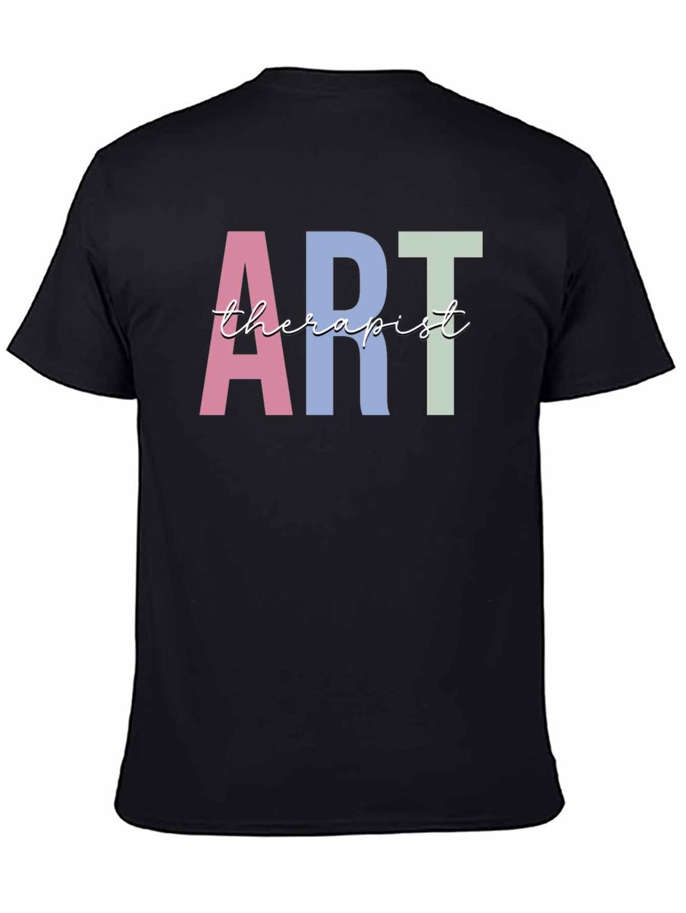 Black Art Therapist T-Shirt - Stylish & Comfortable view 4