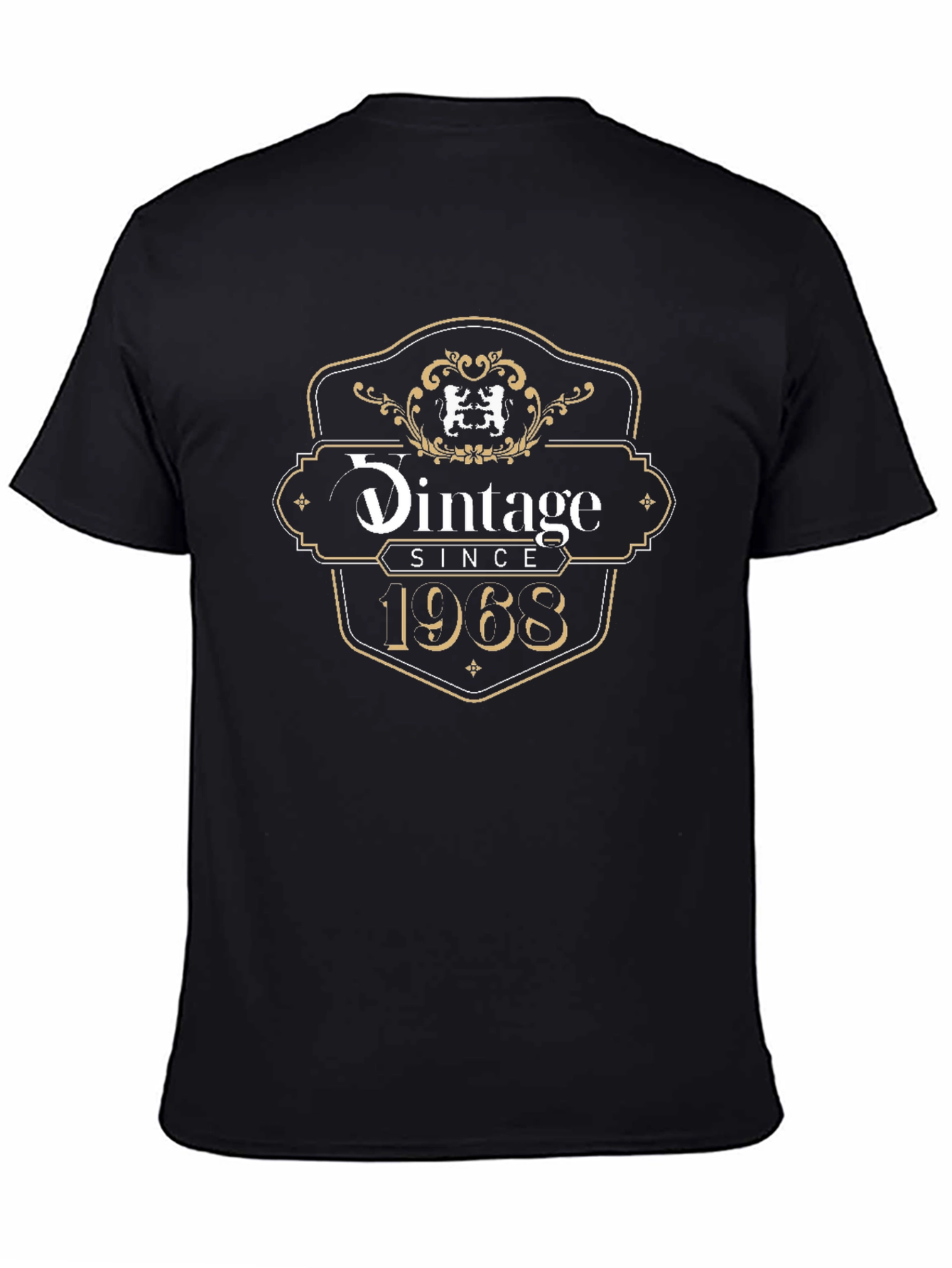Black Vintage Since 1963 Graphic Tee - Classic Style view 4