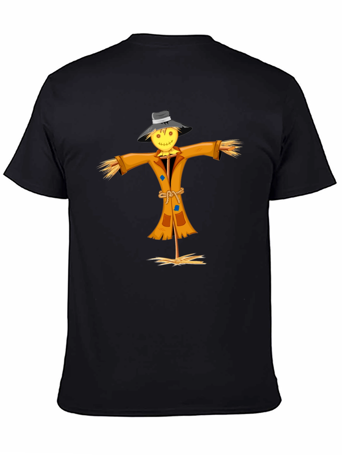 Scarecrow Graphic Tee - Unique Halloween Shirt - 4