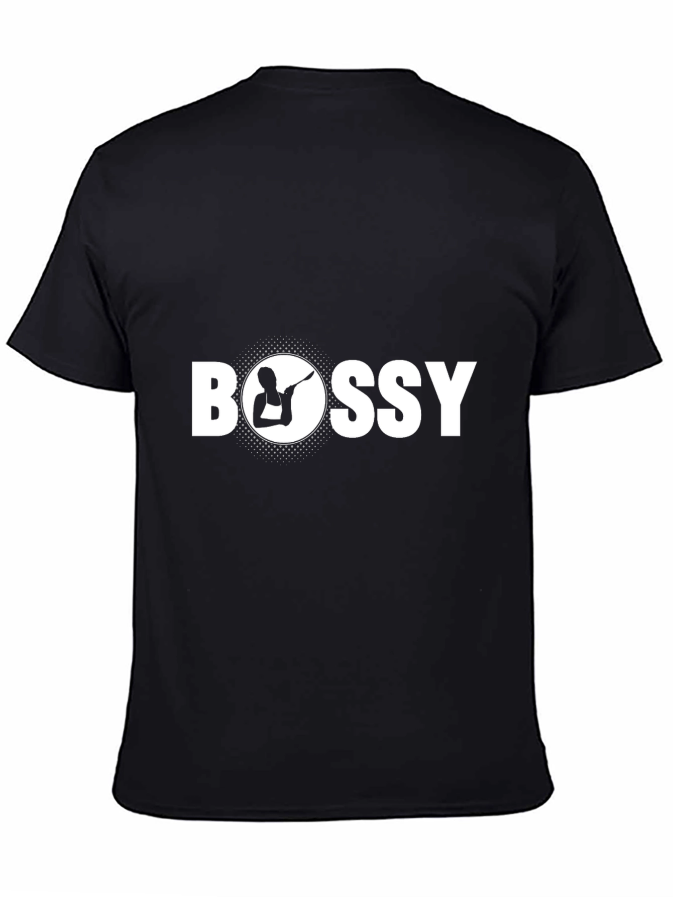 Black Bossy T-Shirt view 4