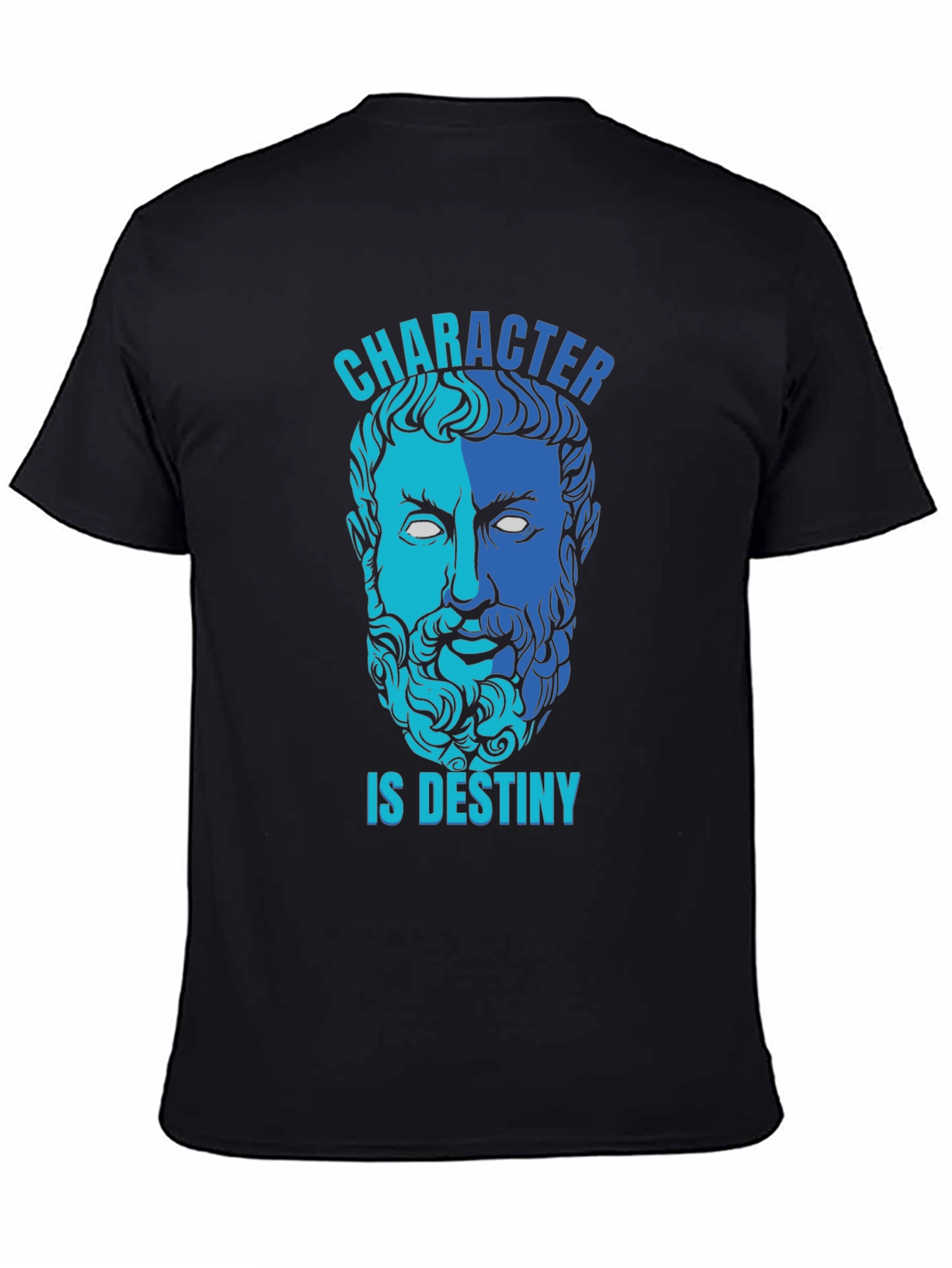 Black Character is Destiny Graphic T-Shirt view 4