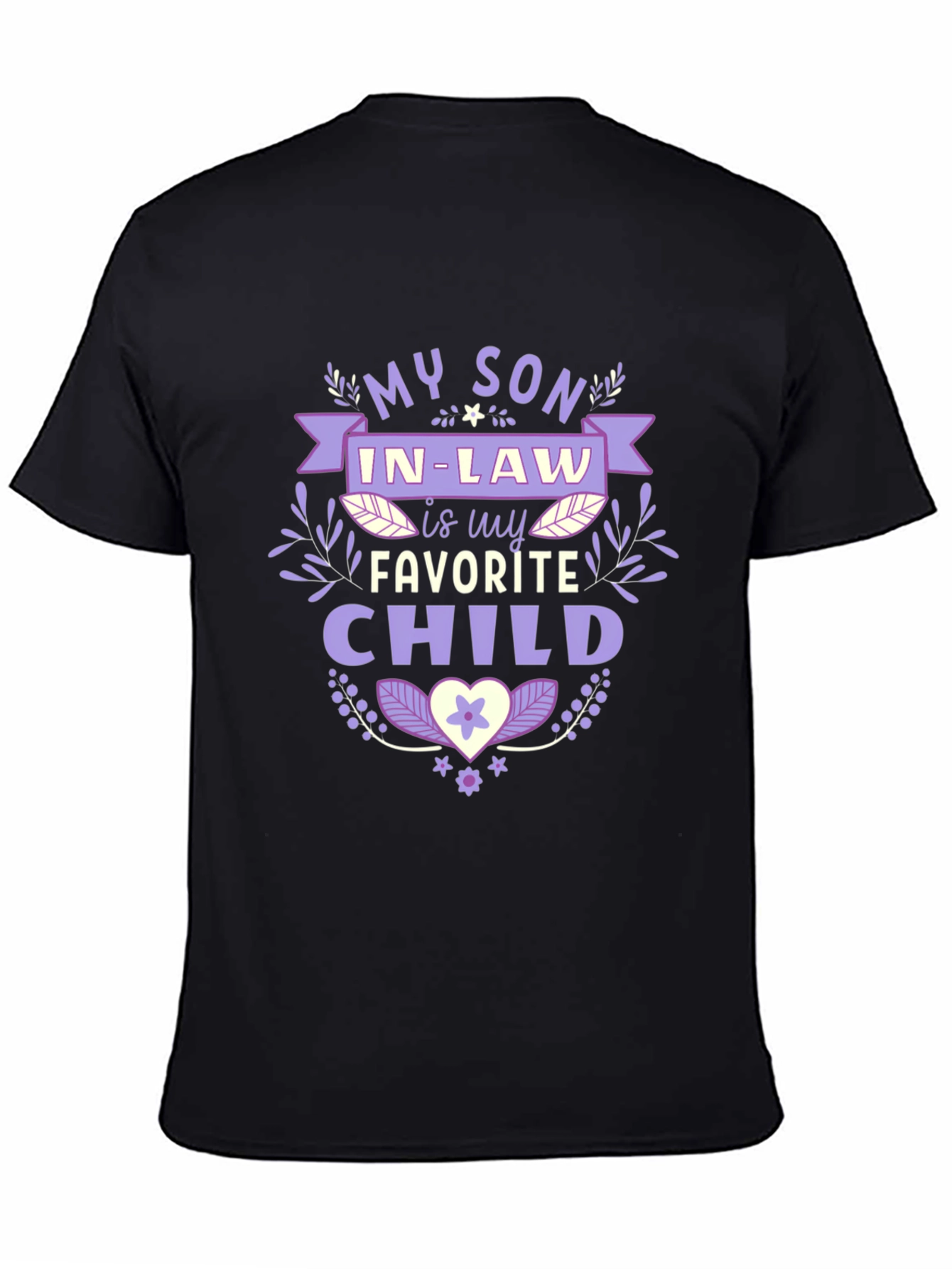 Black My Son In-Law Favorite Child T-Shirt view 4