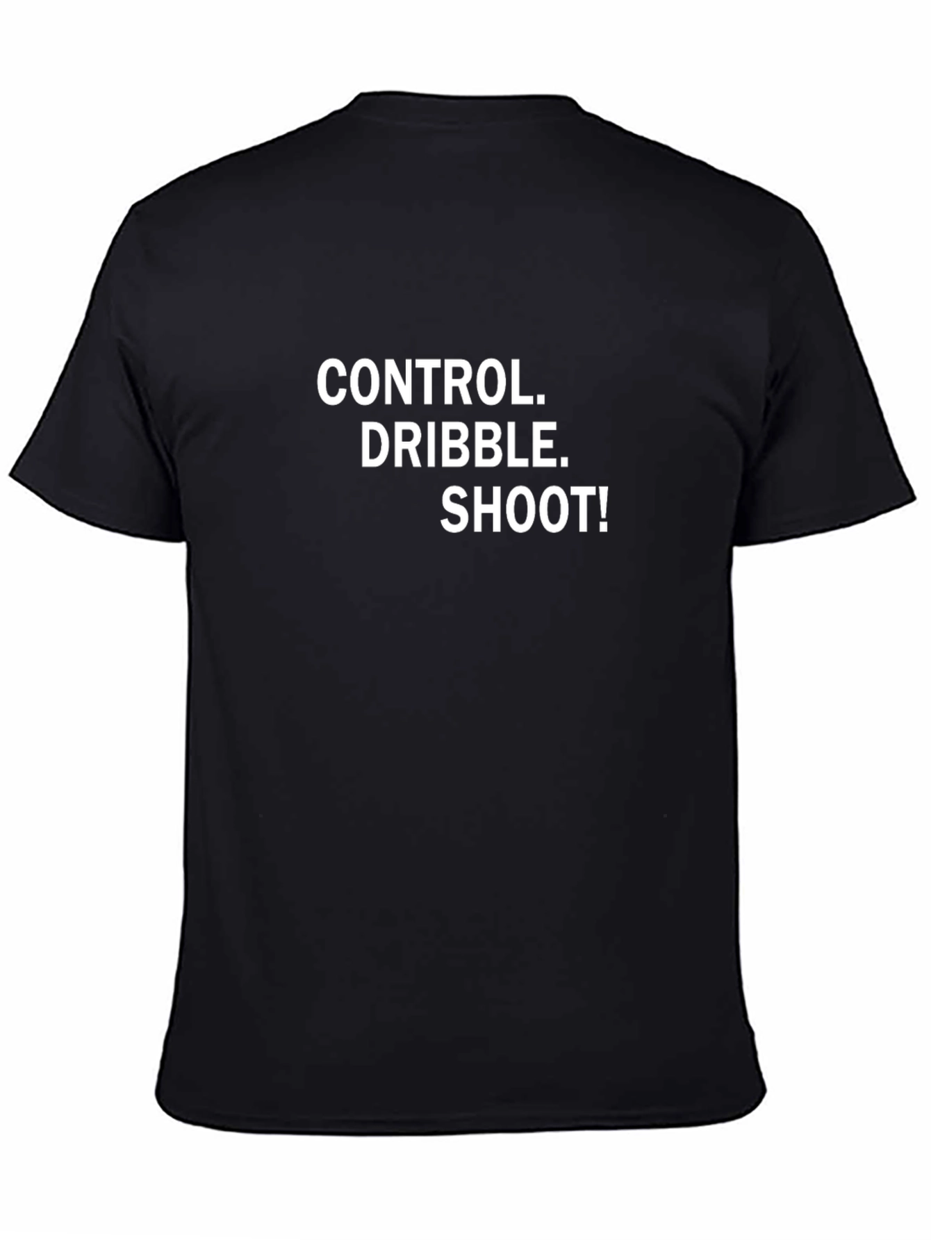 Black Control Dribble Shoot T-Shirt view 4