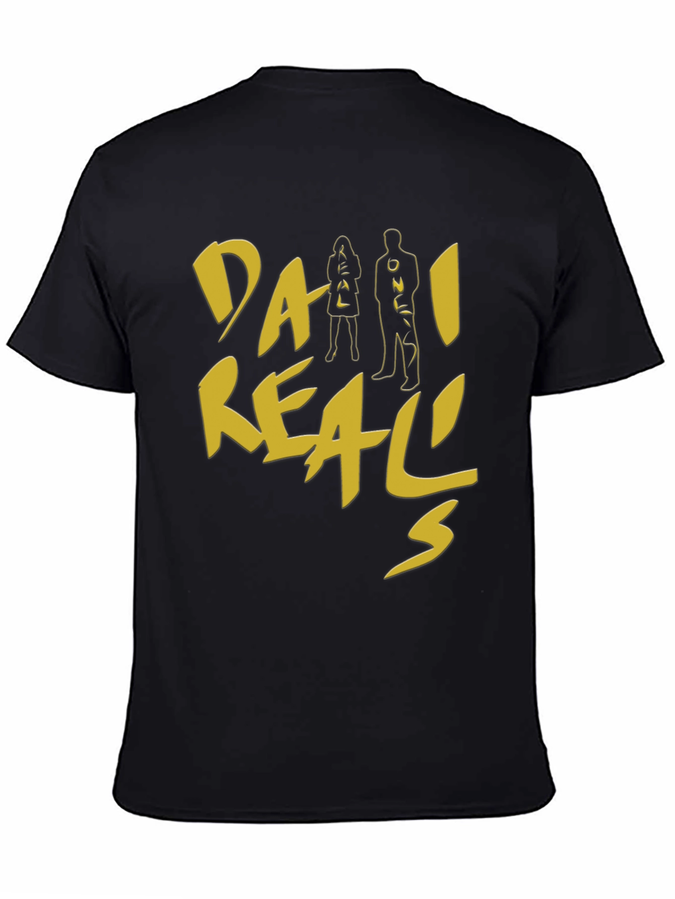 Black Dani Reals Only Black Graphic Tee view 4