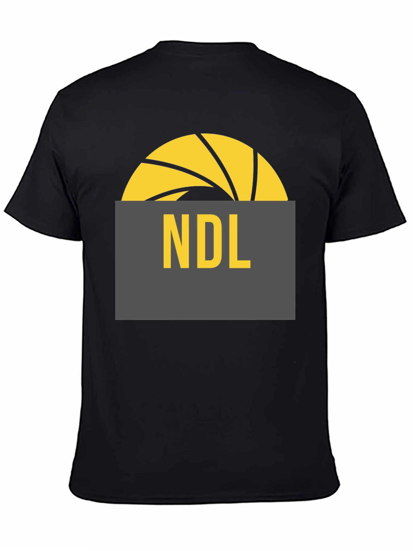 Black NDL Portal T-Shirt - Stylish Geek Fashion view 4