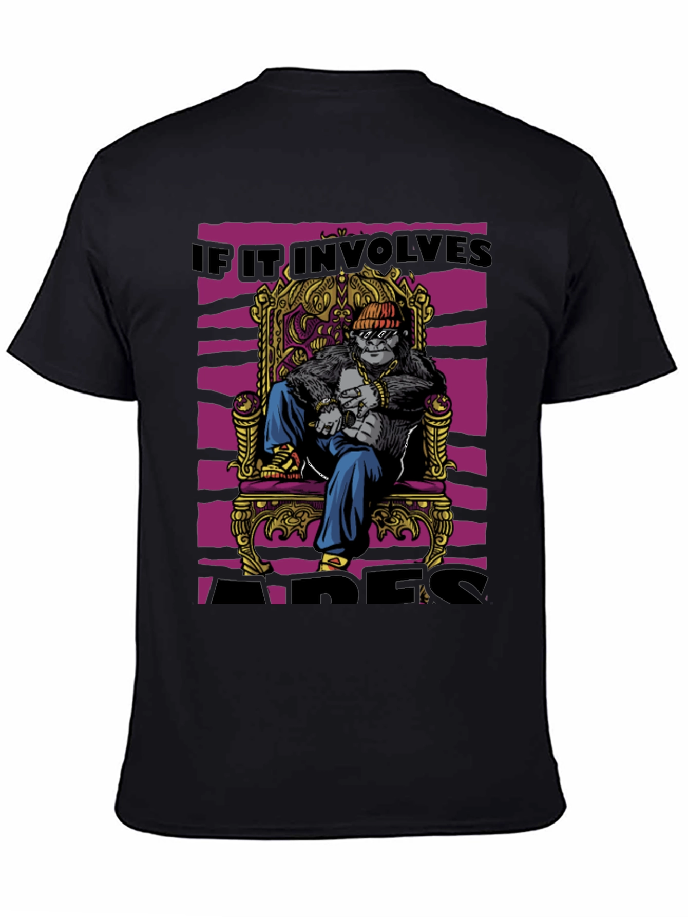 Black Ape Throne T-Shirt view 4