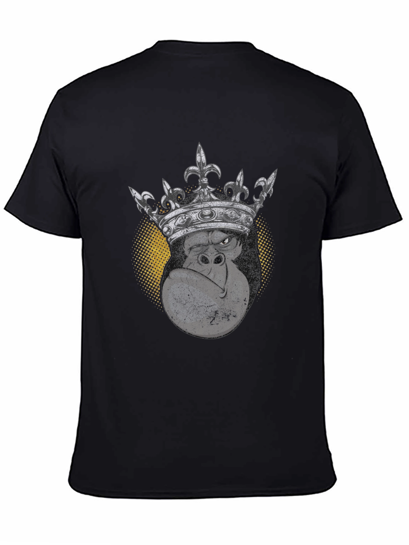 Black King Kong Graphic T-Shirt - Black view 4