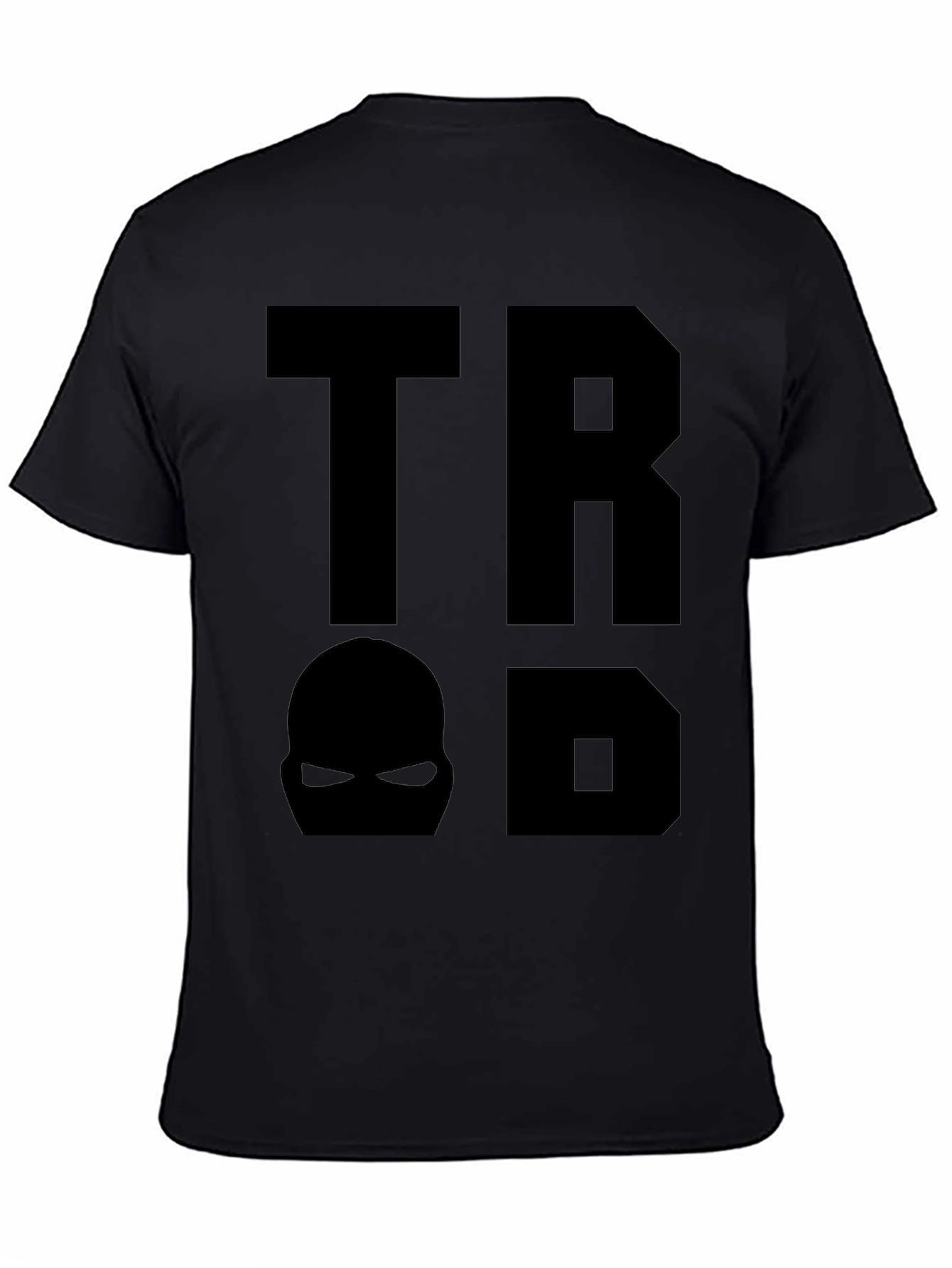 Black TROD Graphic T-Shirt view 4