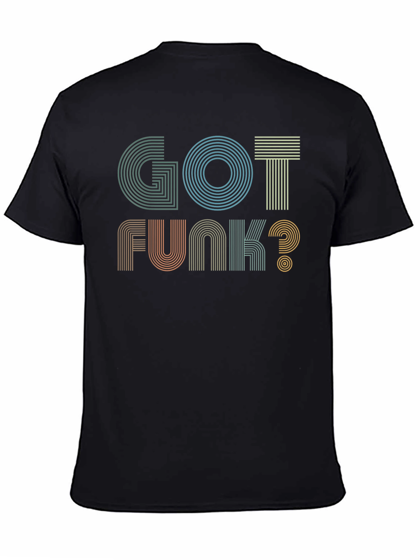 Black Got Funk? Graphic Tee - Retro Style T-Shirt view 4