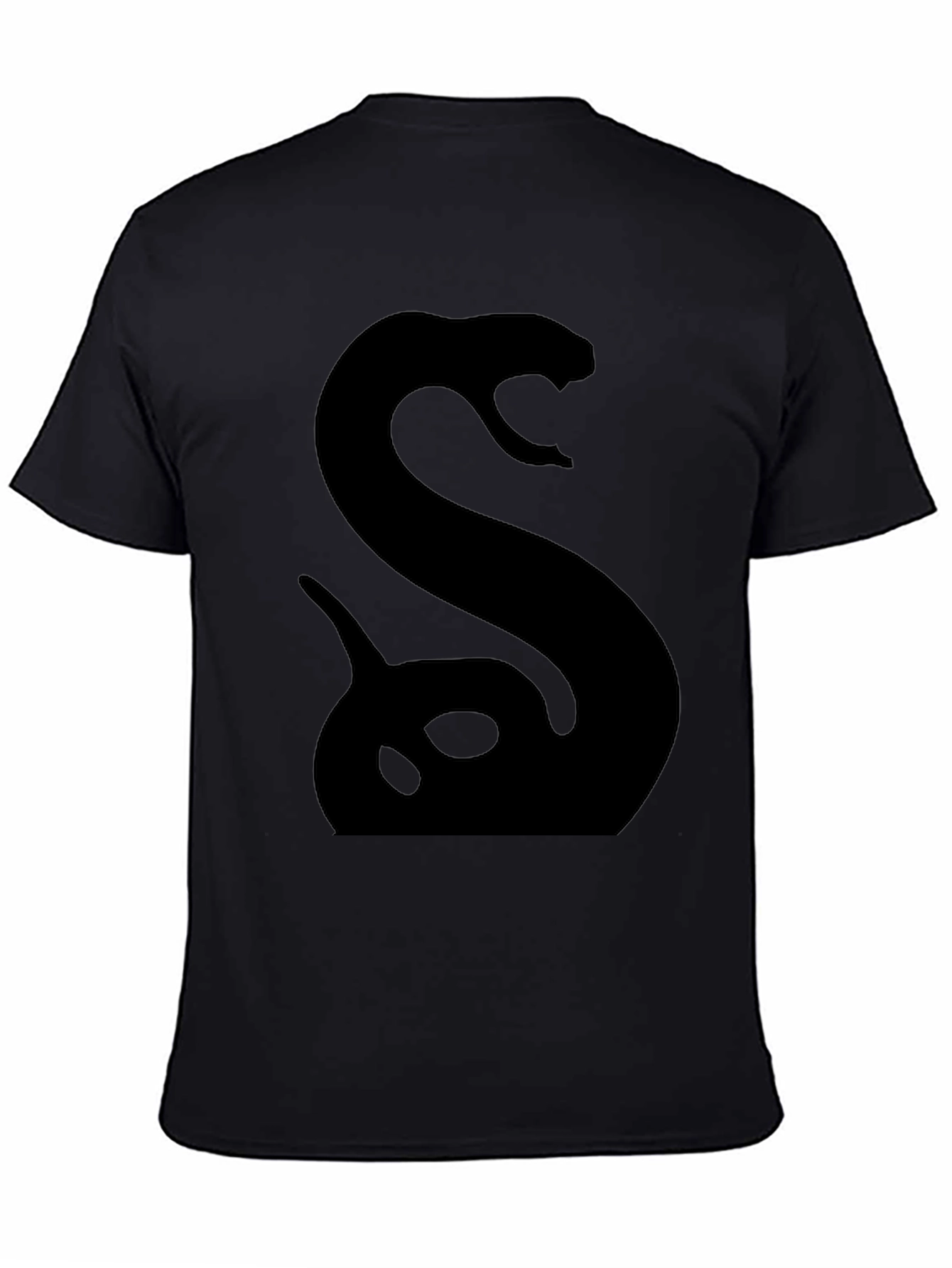 Black Black Snake Graphic Tee - Men's Fashion view 4