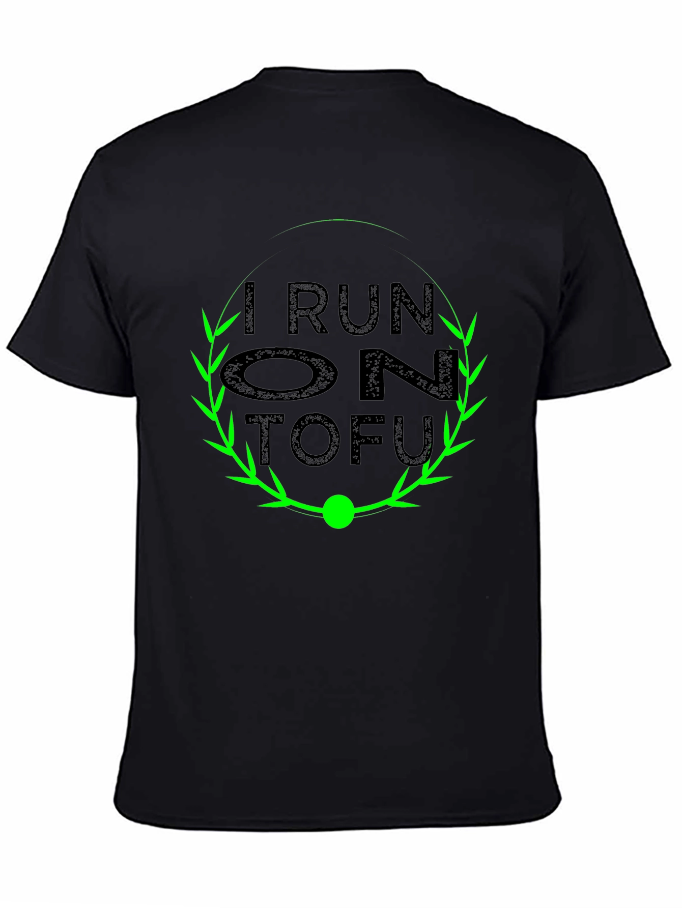 I Run On Tofu Graphic Tee - Vegan Friendly Shirt - 4