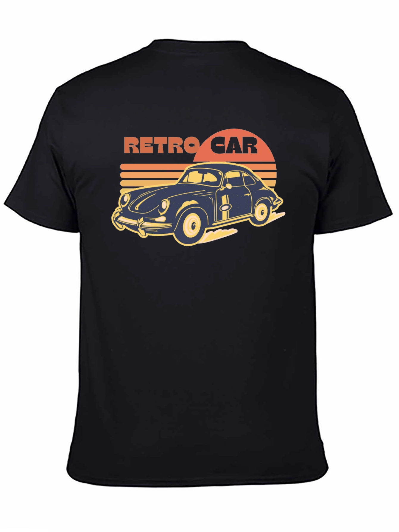 Retro Car Graphic Tee - Vintage Style T-Shirt - 4