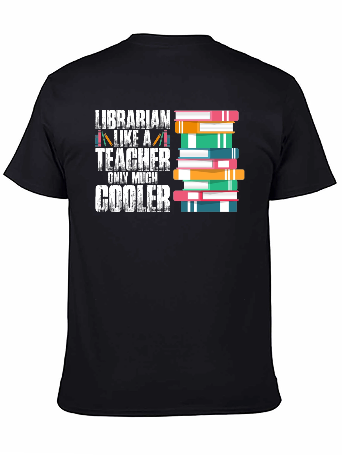 Librarian Cooler T-Shirt - Book Lover Apparel - 4